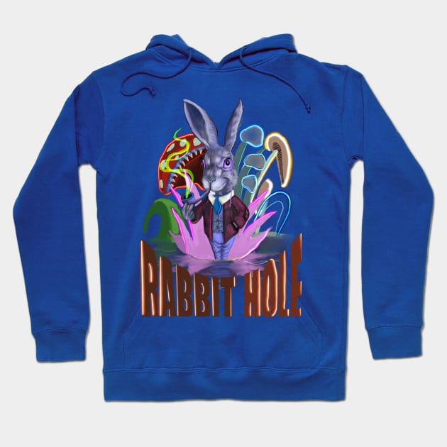 Down the rabbit hole with Trippy Hoodie by Ace13creations